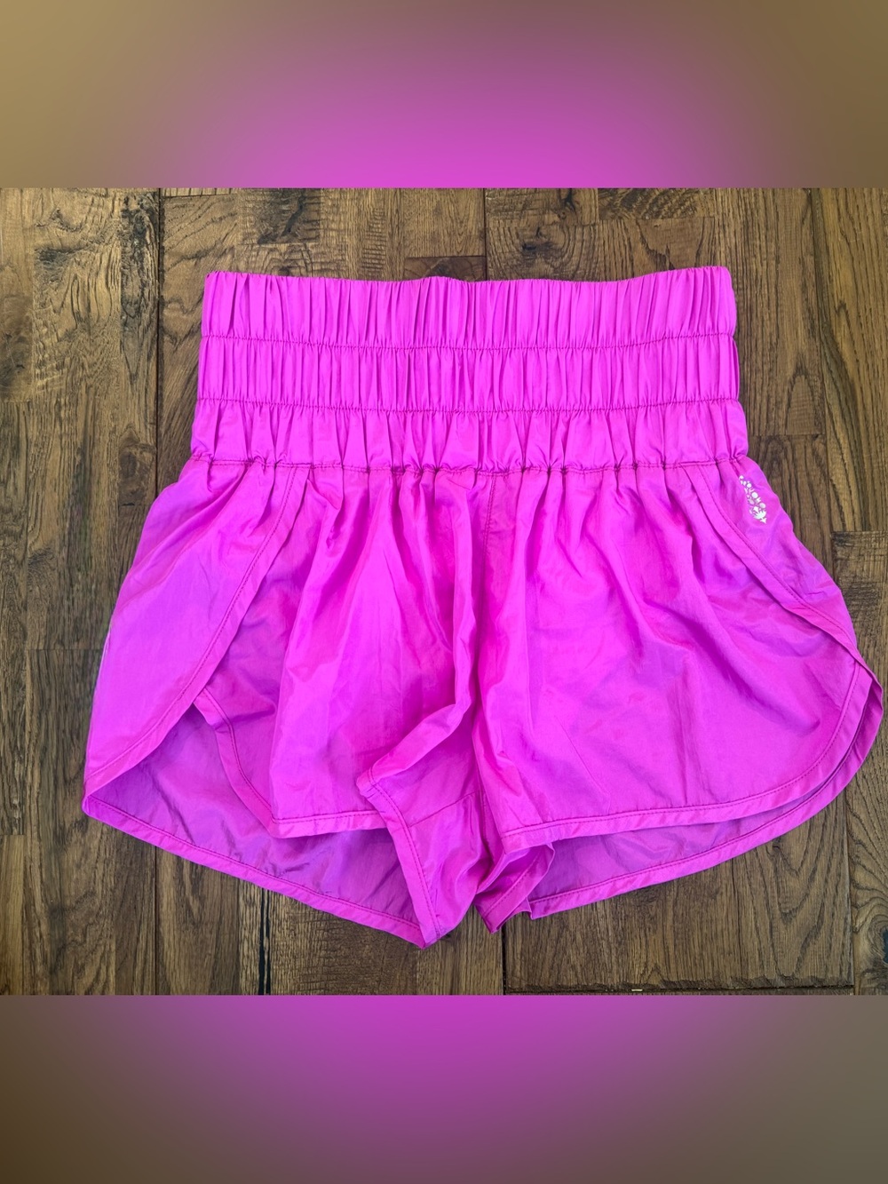 New Free People FP Movement Fuchsia The Way Home Shorts Size S DD